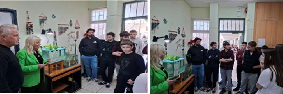 Ομάδα «Climaponics» στο 6ο Οικολογικό-Αειφόρο Γυμνάσιο Βόλου